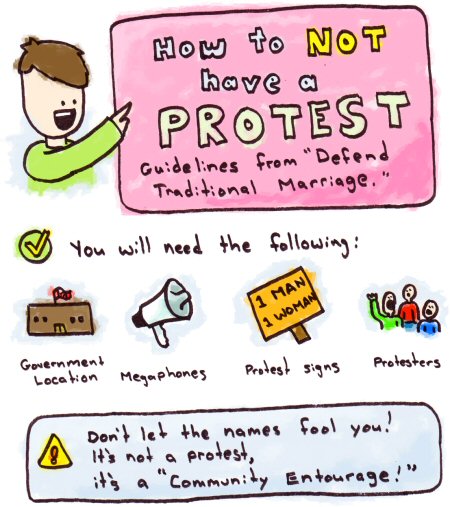 How to Not Hold a Protest