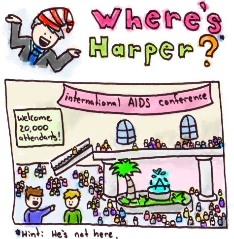 Where's Harper?