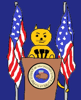 President cat.