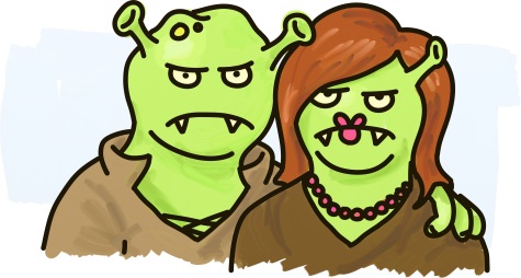 An ogre family