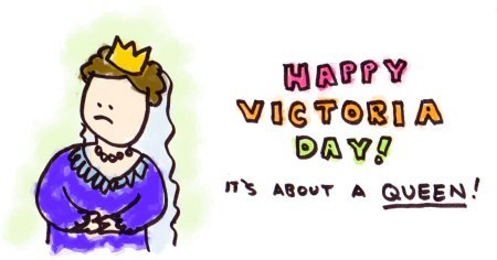 It's Queen Victoria!
