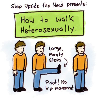 How to Walk Heterosexually