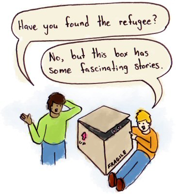 Hiding Gay Refugee