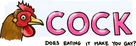 Cock: Does eating it make you gay?