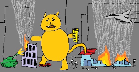 Catzilla!