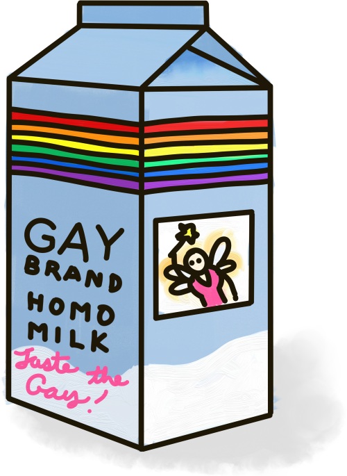 Gay Brand Homo Milk: Taste The Gay